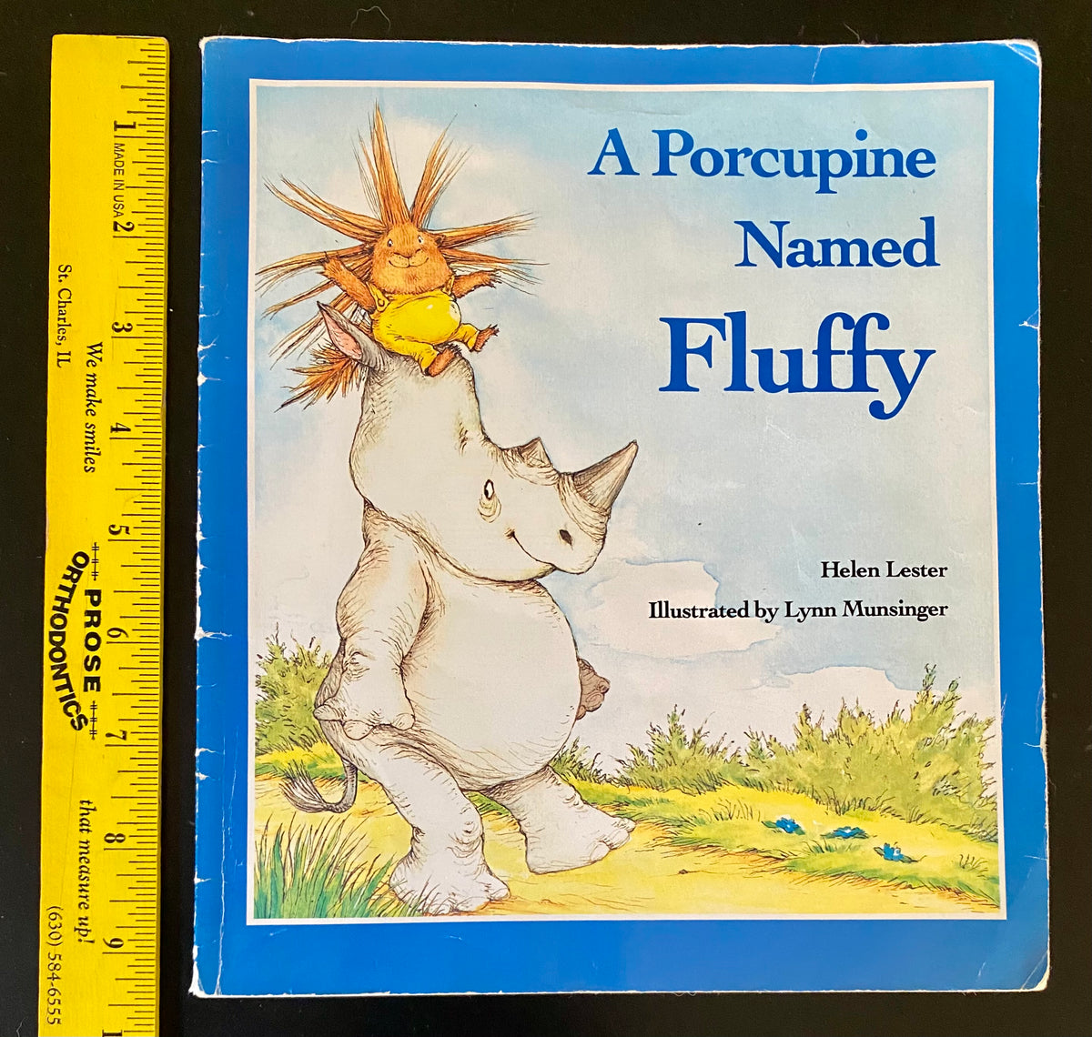 A Porcupine Named Fluffy ~well-loved book!
