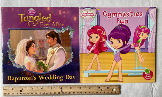 2- Gymnastics Fun; and Rapunzel's Wedding Day