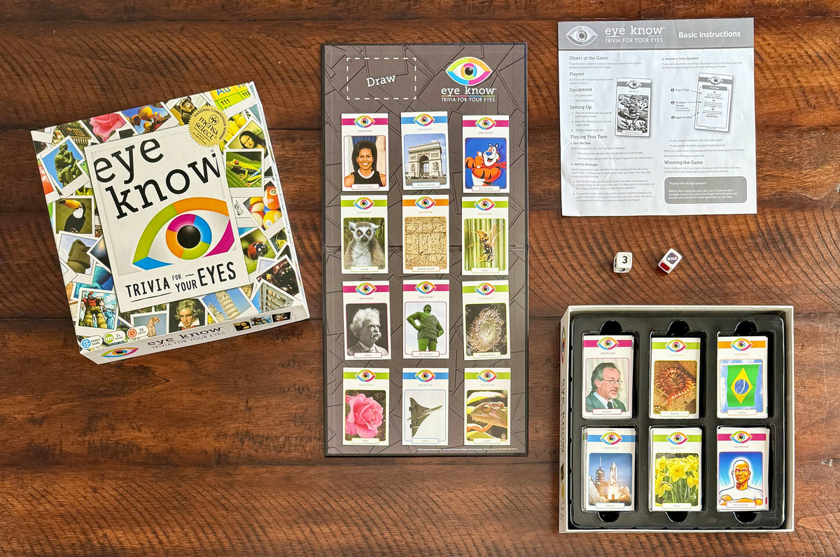 Eye Know: trivia for your eyes (Mensa winner)