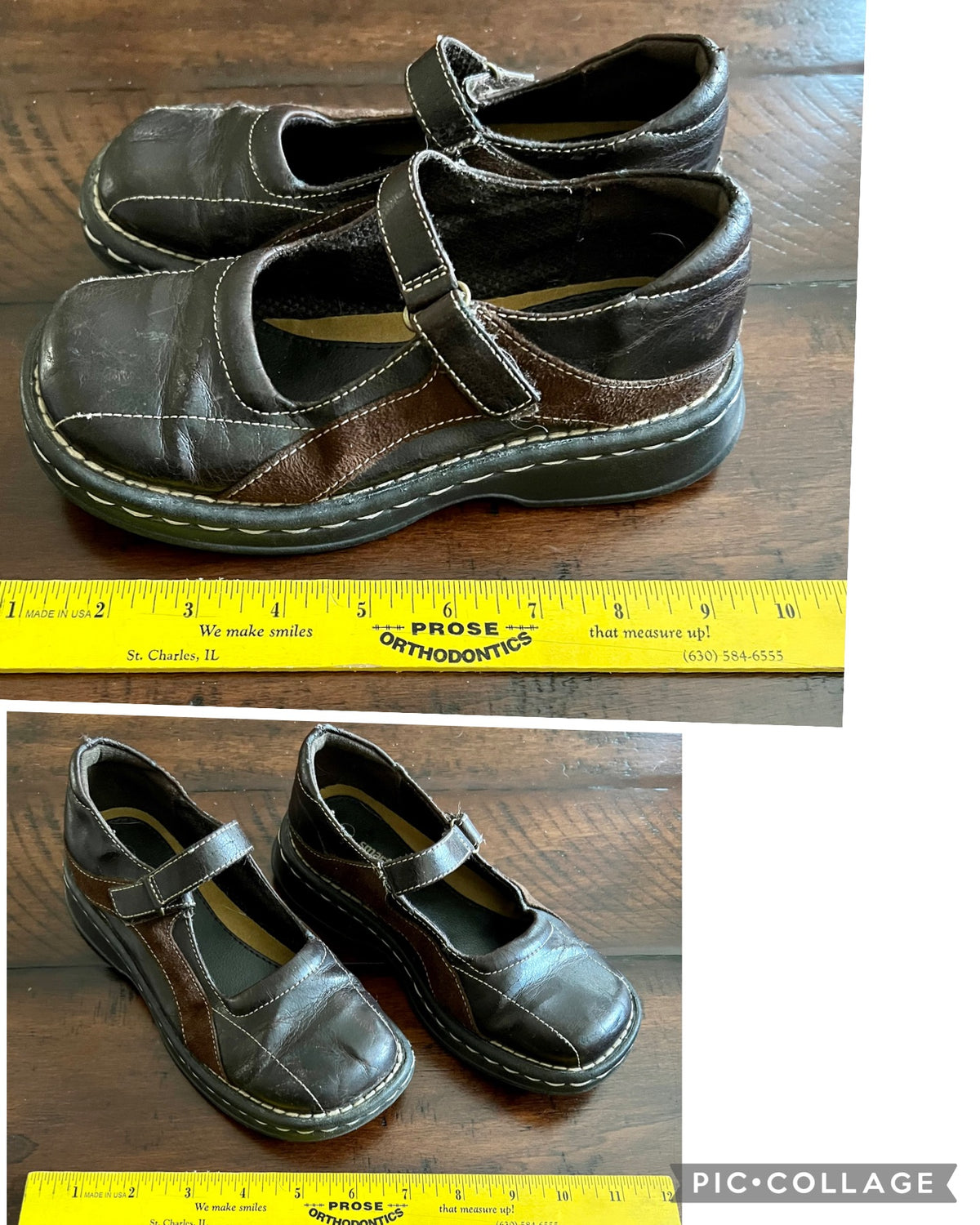 SmartFit brown loafers -mary jane style shoes - size Shoes - Kids 1