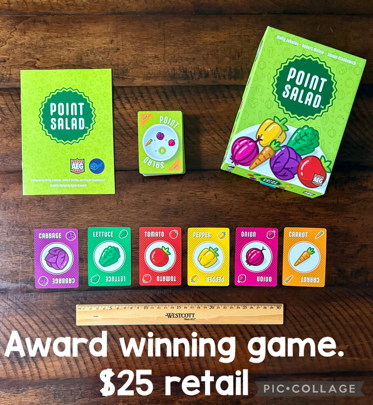 Point Salad -great family game!
