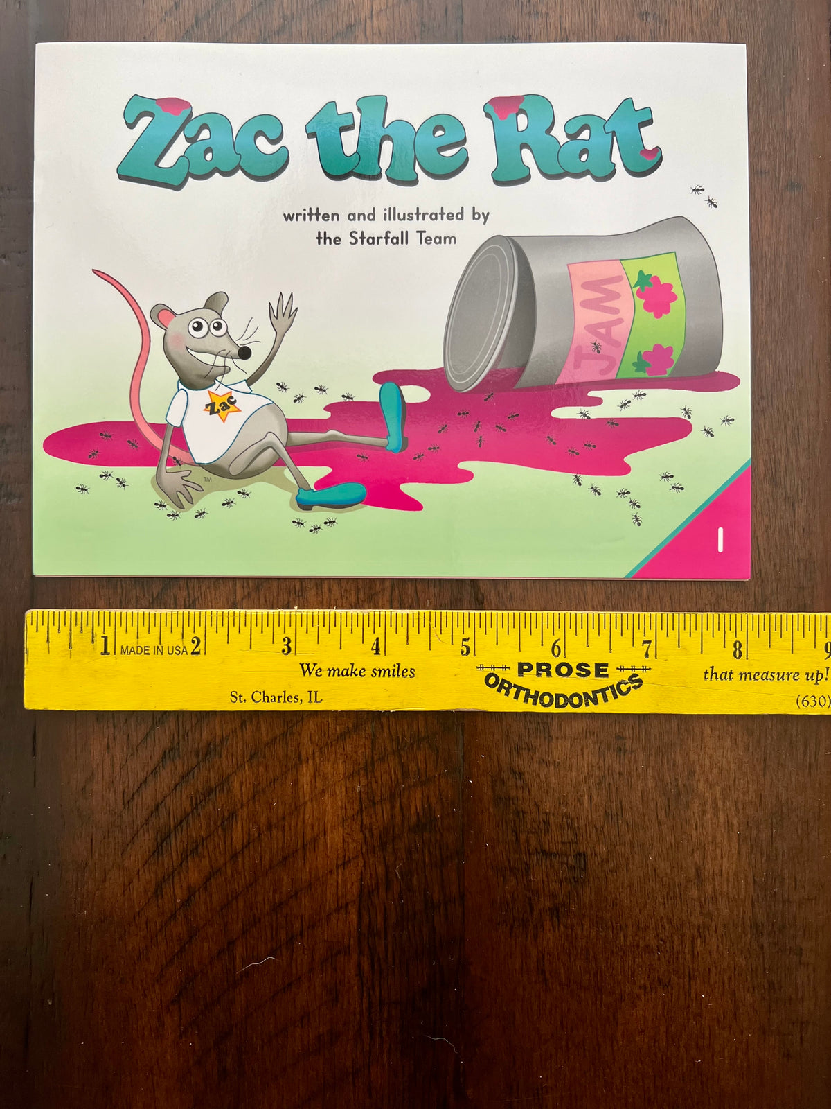Zac The Rat- 8 pages -short vowel a as in rat