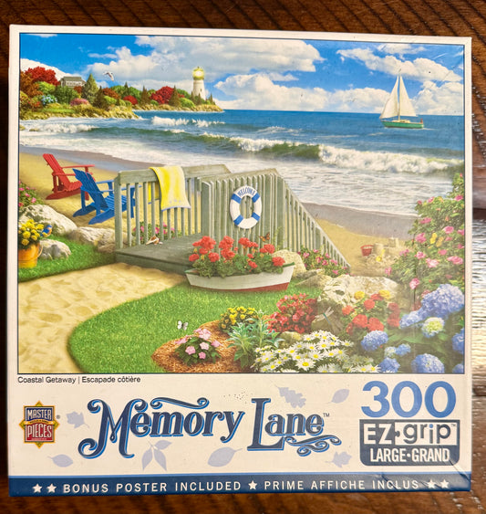 Coastal Getaway - 300 EZ grip LARGE pcs