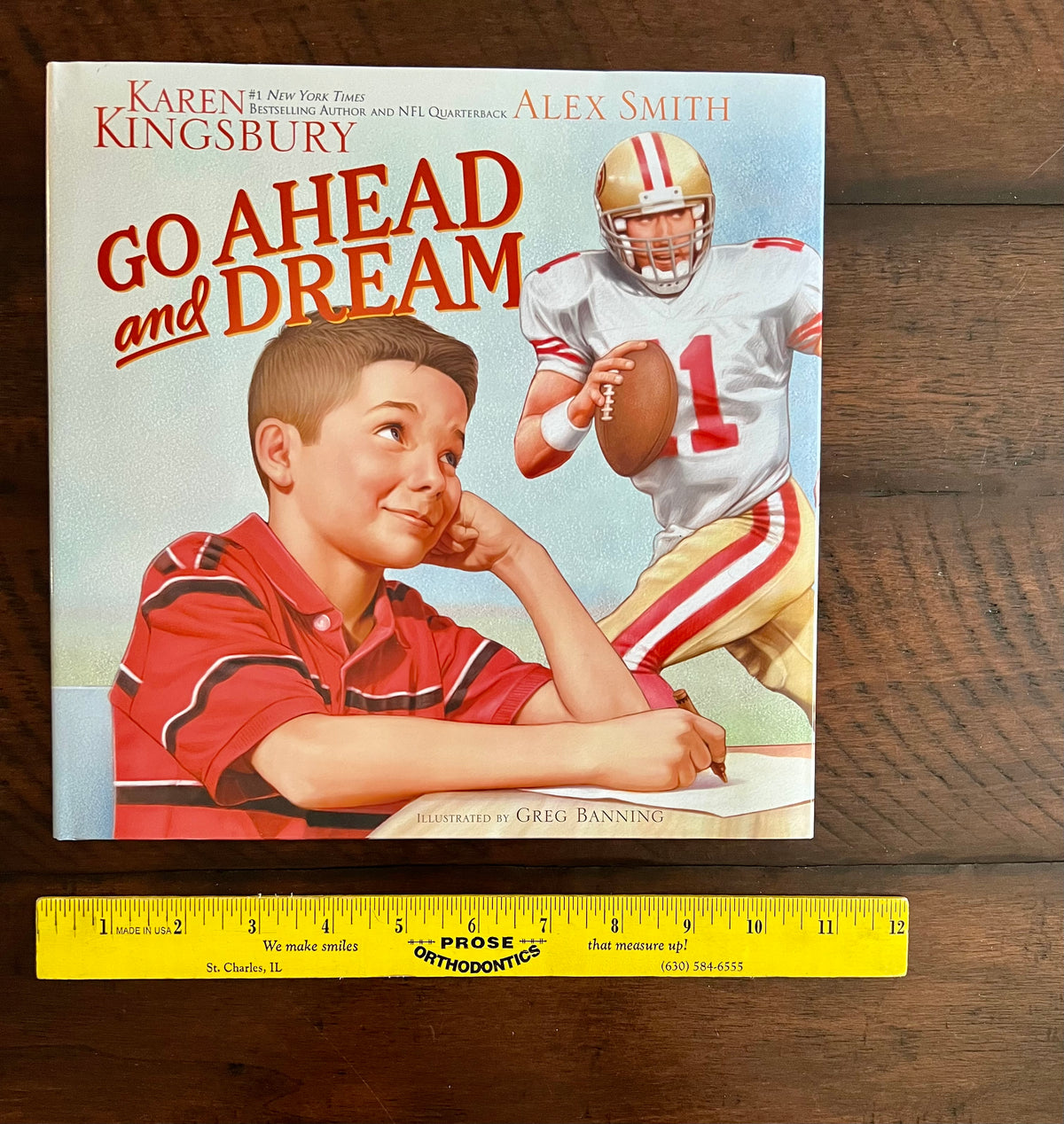 Go Ahead and DREAM! -NFL q-back Alex Smith