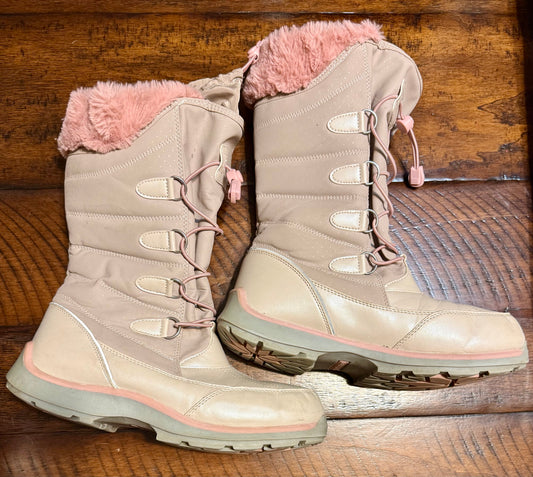Lands' End tall boots - insulated, mid calf - size Shoes - Adult 6