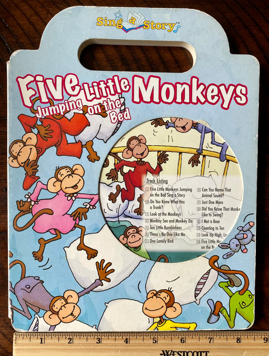5 Little Monkeys (no CD) -fun & silly board book