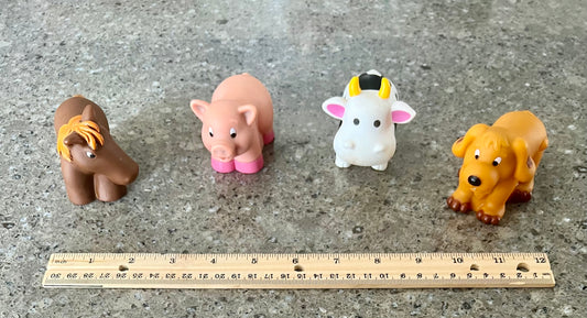 Horse, pig, cow, dog -soft and squishy