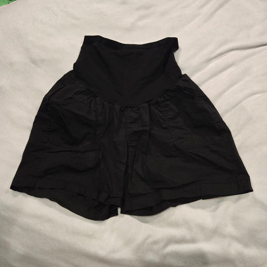 Black shorts, full Panel, EUC - size Women - 1X (16/18W)