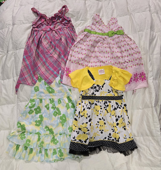 4 super cute sundresses be stylish all summer! - size Toddler - 4T