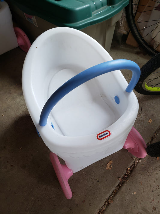 Little Tikes classic doll buggy 1 of 2