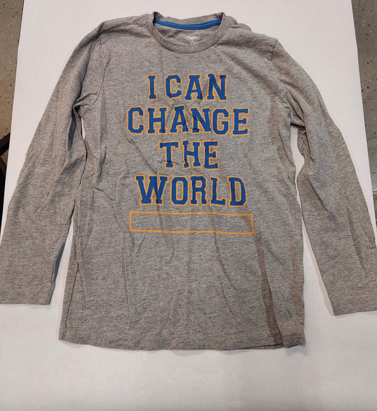 L/S Change the World Old Navy - size Youth - 10 (L)