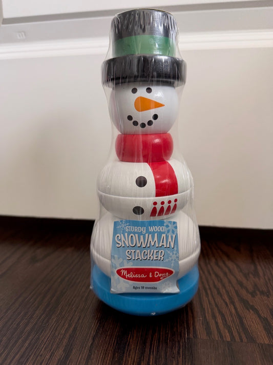 M&D Snowman Stacker NWT