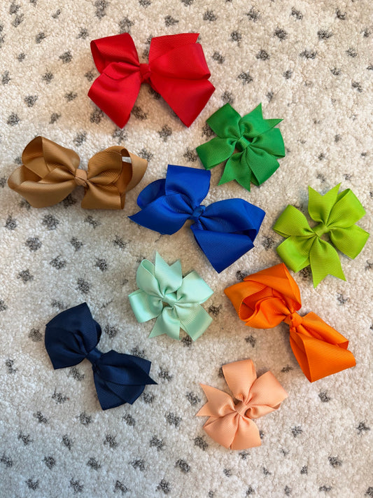 Bag of Bows 9; varying sizes/colors