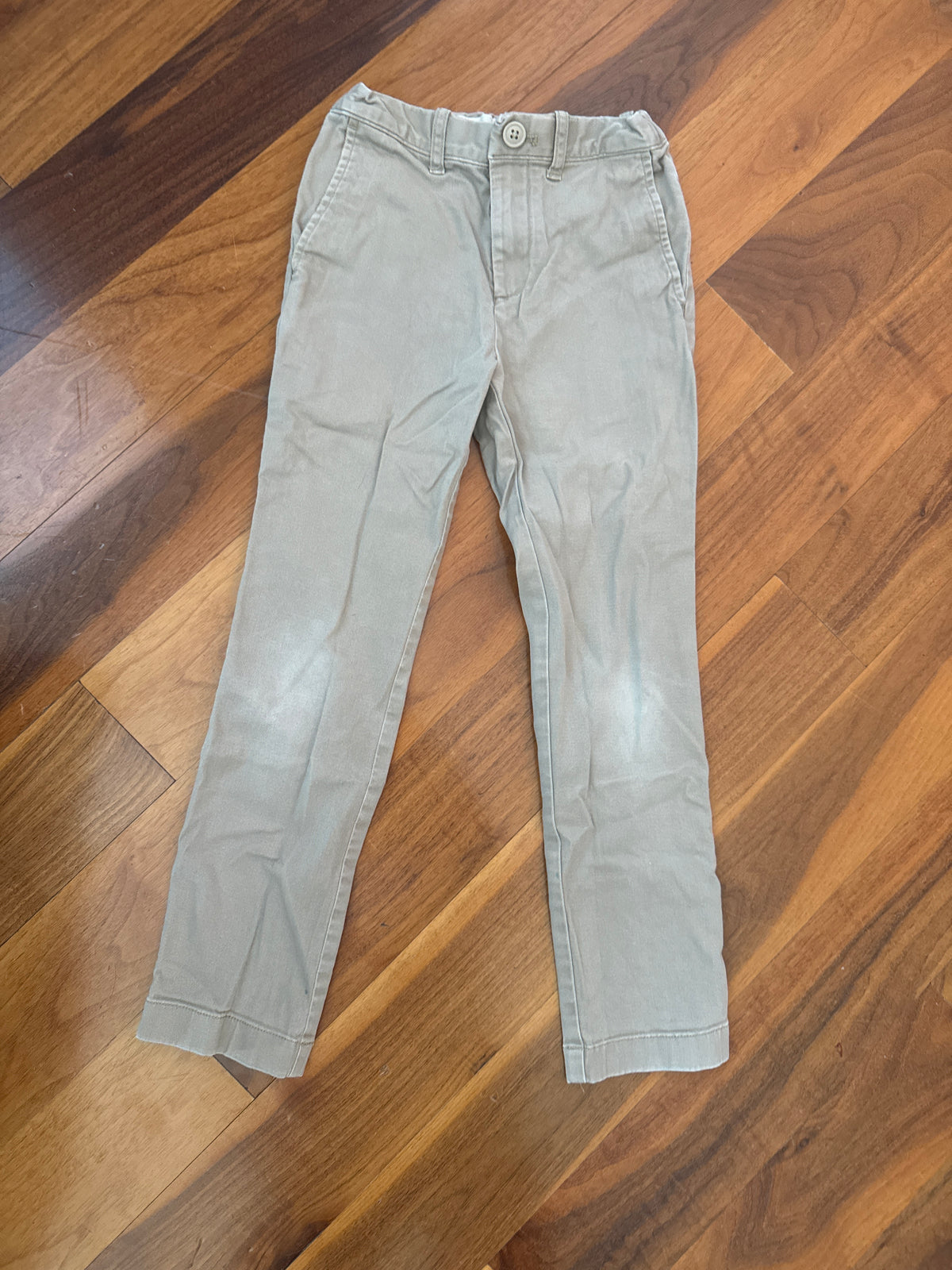 Crewcuts khakis skinny GUC - size Youth - 7 (S)