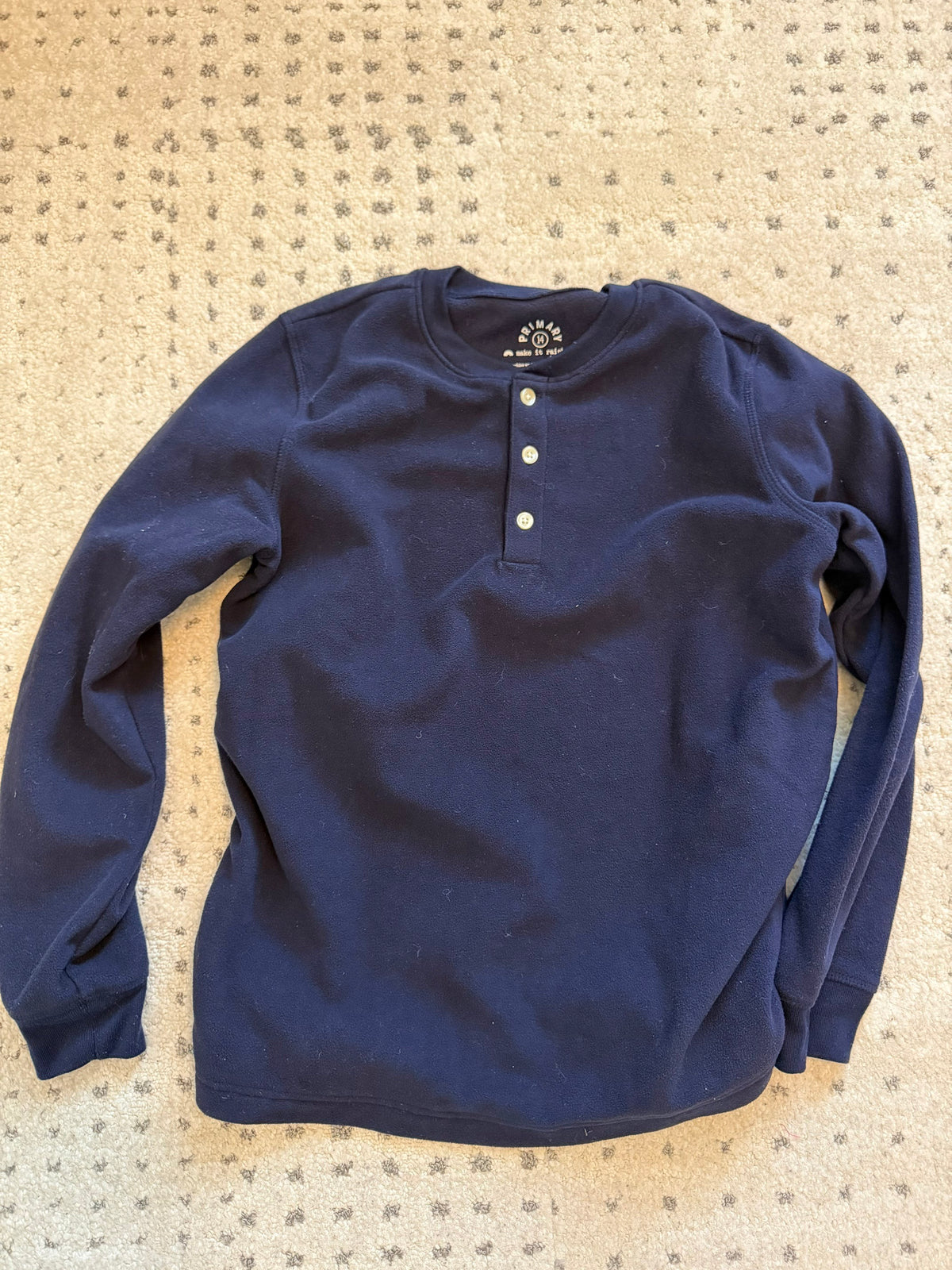 Primary Fleece Top EUC Worn Once - size Youth - 14 (XL)