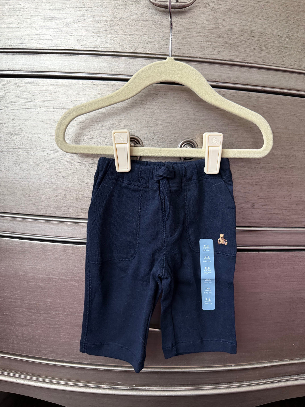 GAP Navy Knit Pants NWT - size Month - 0-3 / 3M