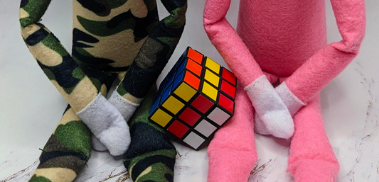 Elf on the Shelf Rubik's Cube #6 Christmas