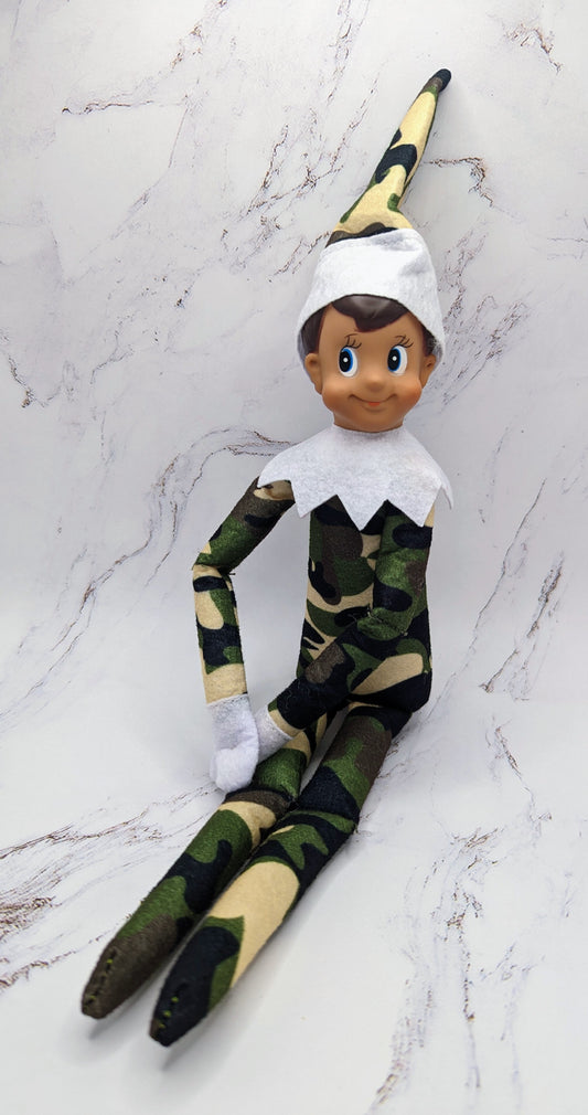 Elf on Shelf Camouflage Elf New in Bag #1