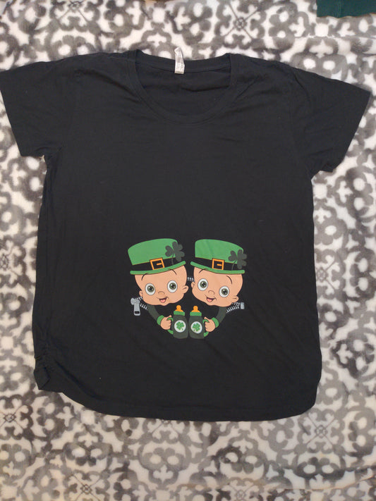 Twin St. Patrick's Day Tee gender neutral VGUC