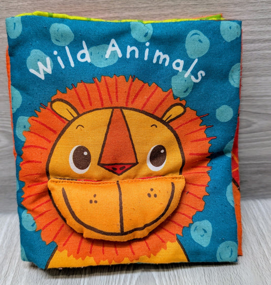 Soft animal book Flaps and squeaker
