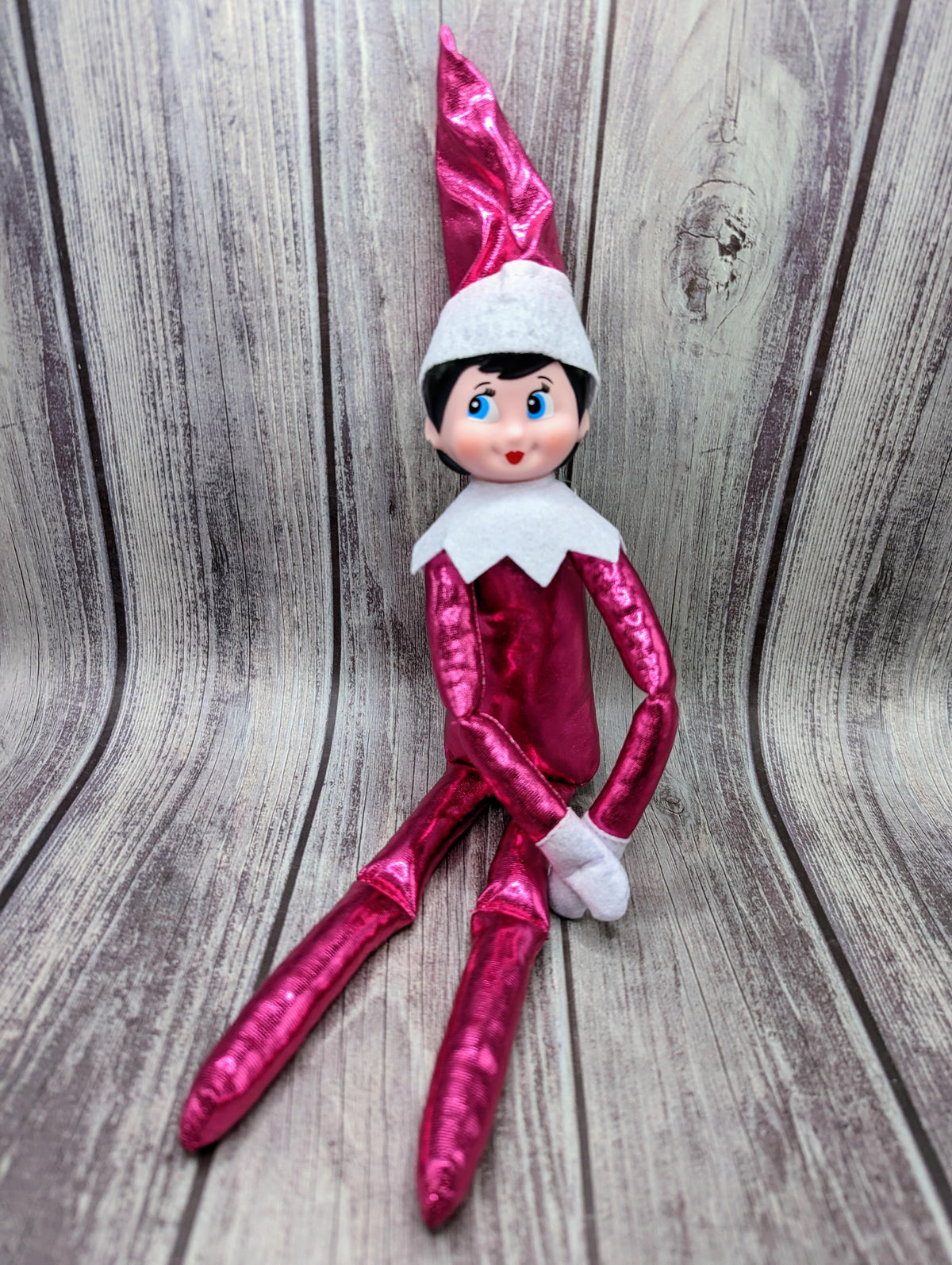 NIB Shiny Pink Elf on the Shelf Christmas Doll
