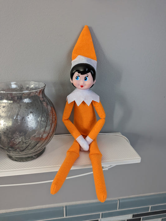 Elf on Shelf Orange Girl Elf New in Bag #3