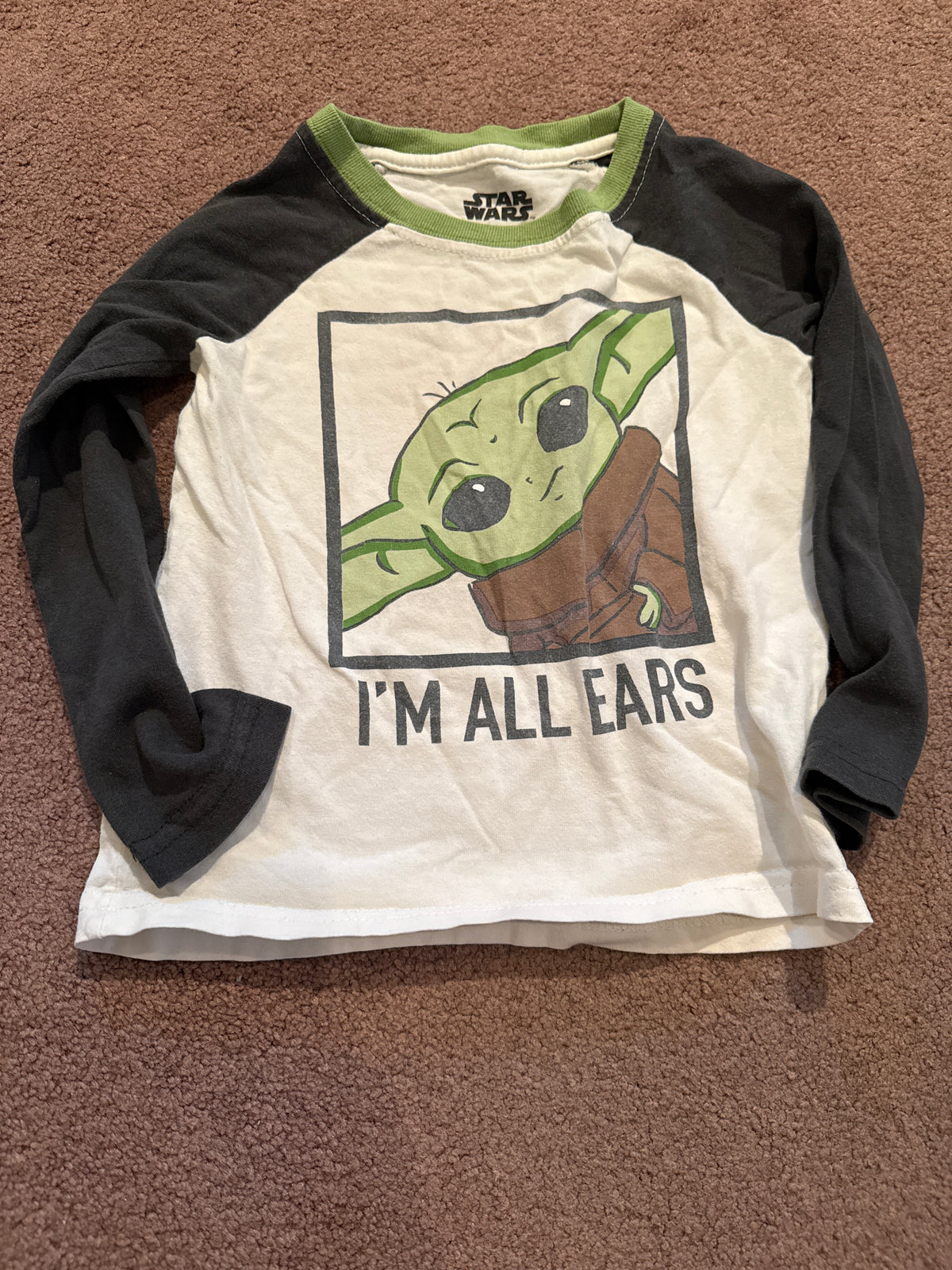 Star Wars Yoda I'm all ears - size Toddler - 3T
