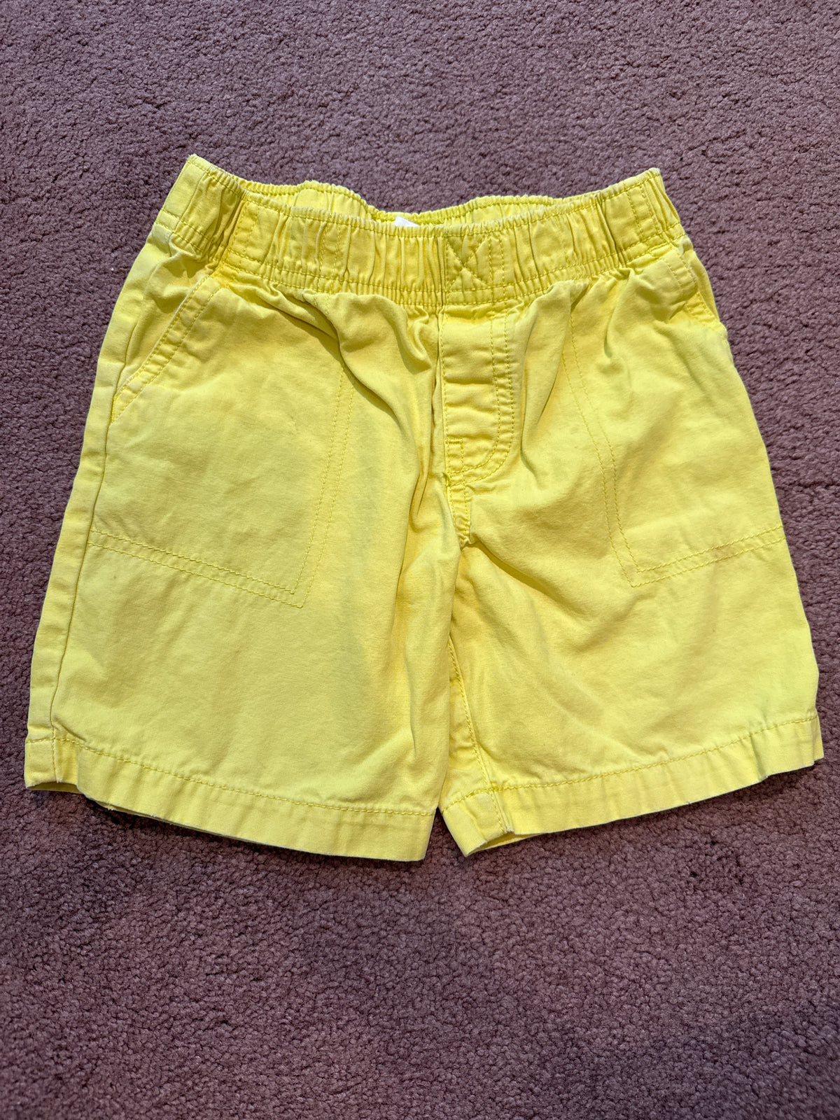 Bright Yellow Shorts Carters Brand - size Toddler - 4T