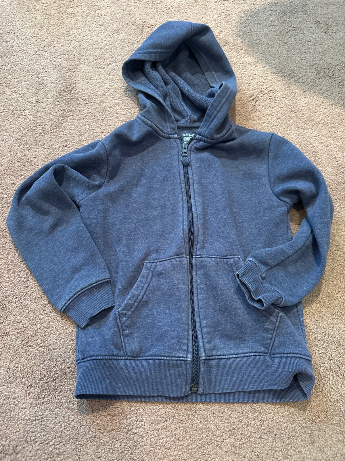 Cat & Jack Navy Hoodie - size Youth - 4 (XS)