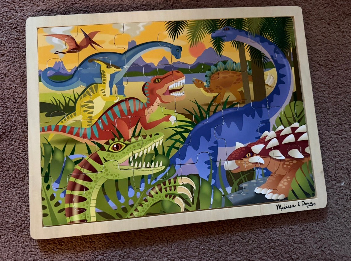 Dinosaur Wood Puzzle Melissa & Doug