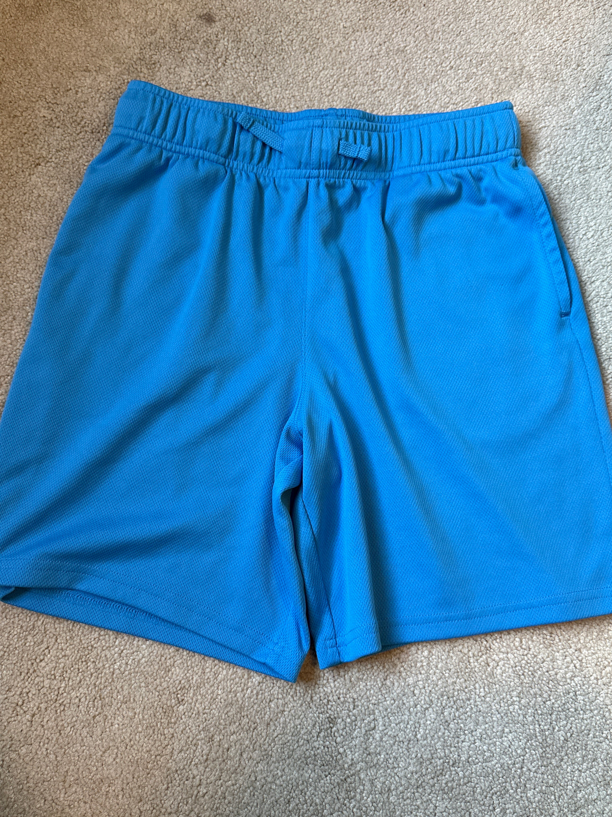 Tek Gear Active Shorts Blue - size Youth - 14 (XL)