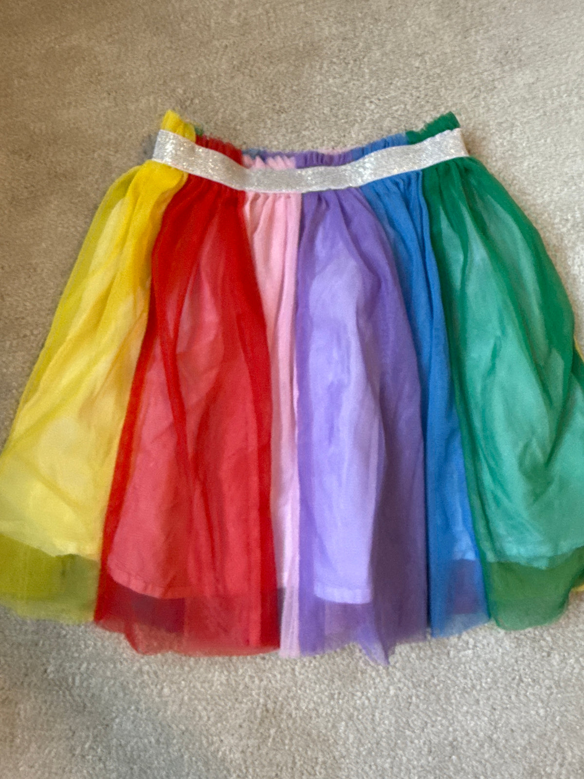 Hanna Anderson Skirt Rainbow - size Youth - 6 (S)