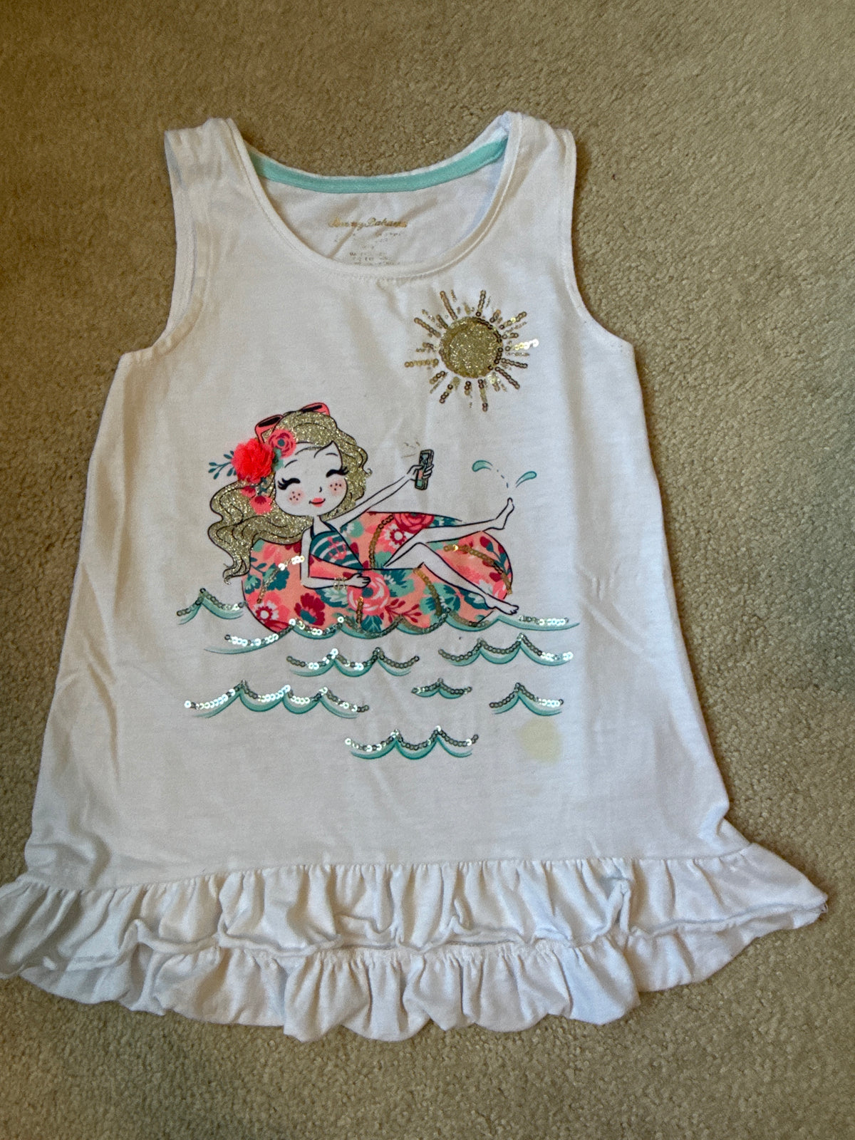 Tommy Bahama Tank Mermaid - size Toddler - 5T