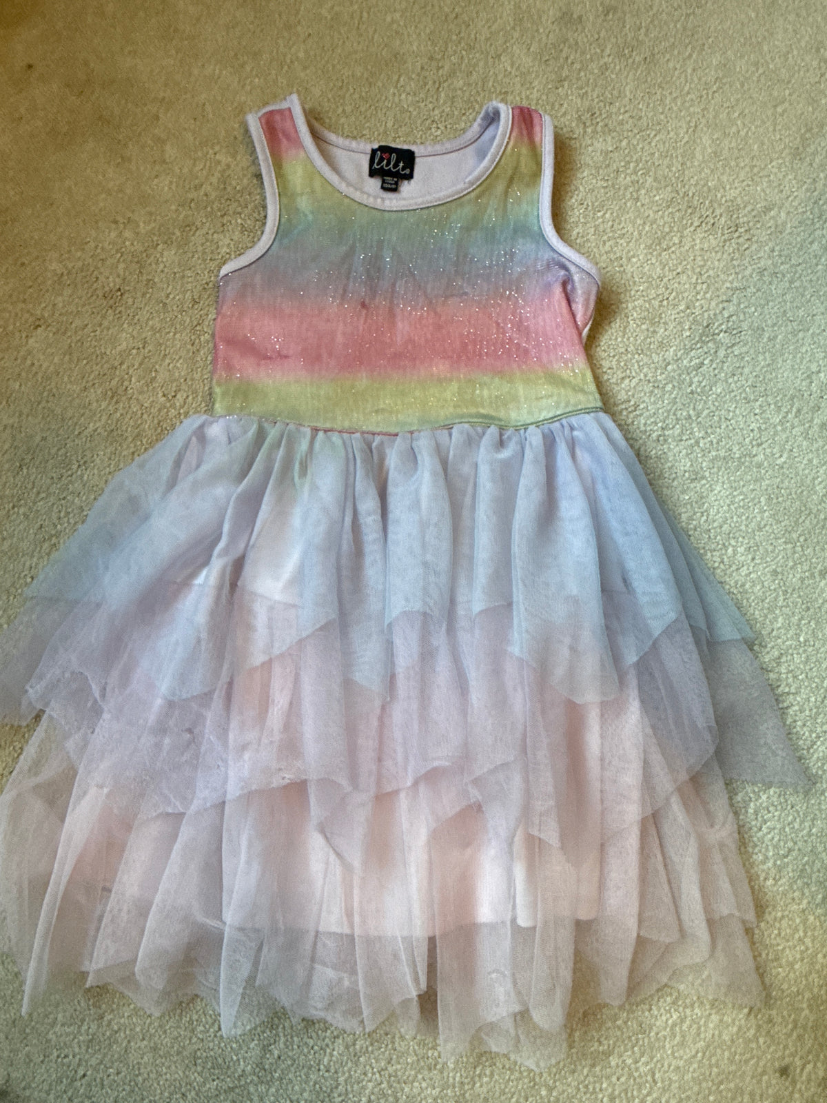 Purple Dress GUC - size Youth - 4 (XS)