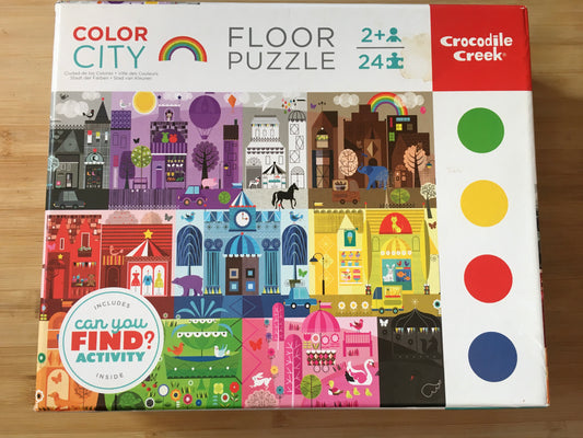 Floor, Color City, 24 Crocodile Creek, 2+