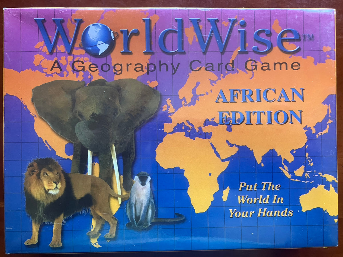 NEW Geography game Sealed, Africa, ages 9+