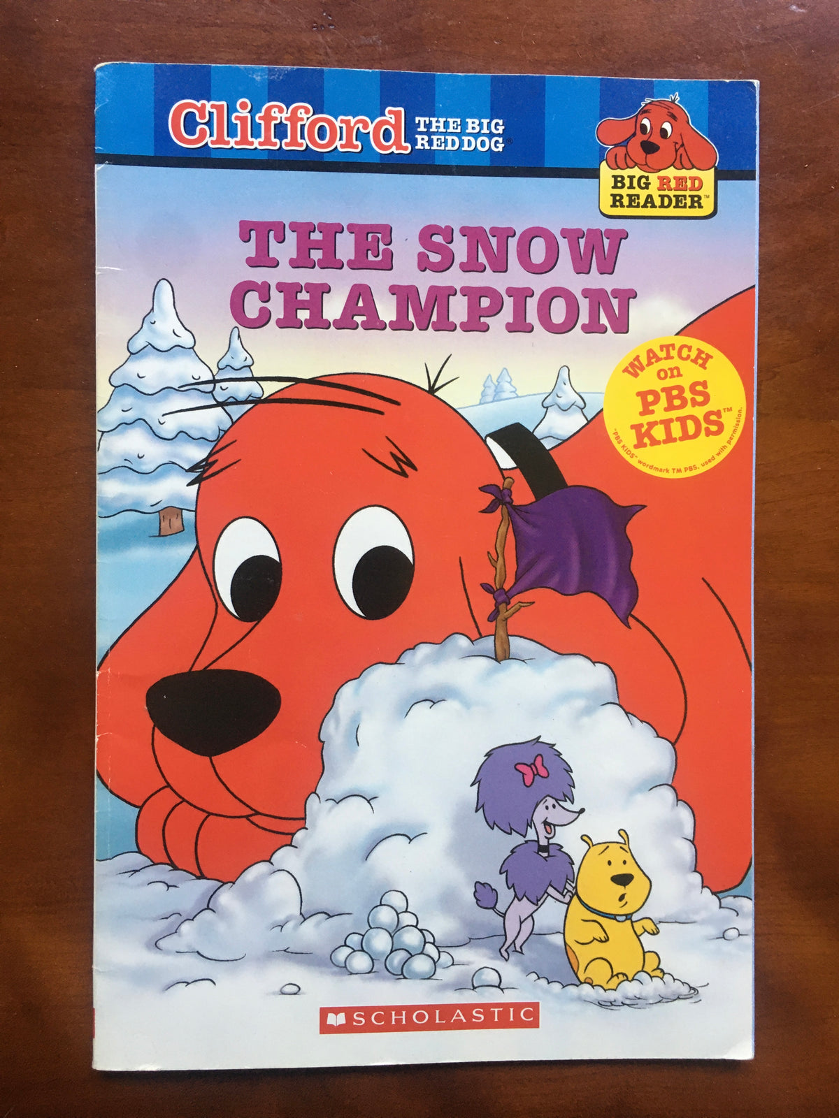Level K Clifford the Big Red Dog, Snow