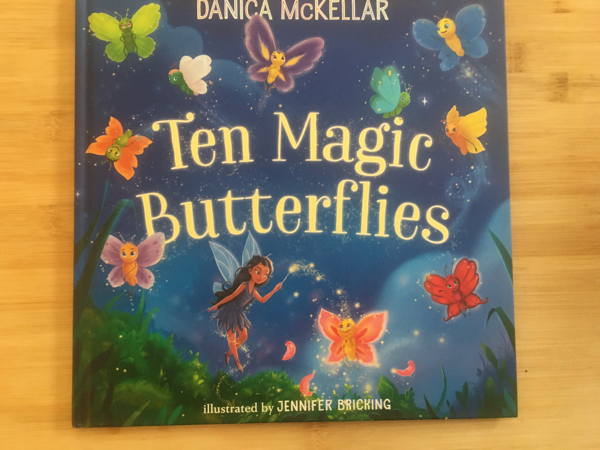 Ten Magic Butterflies Math, Hardback