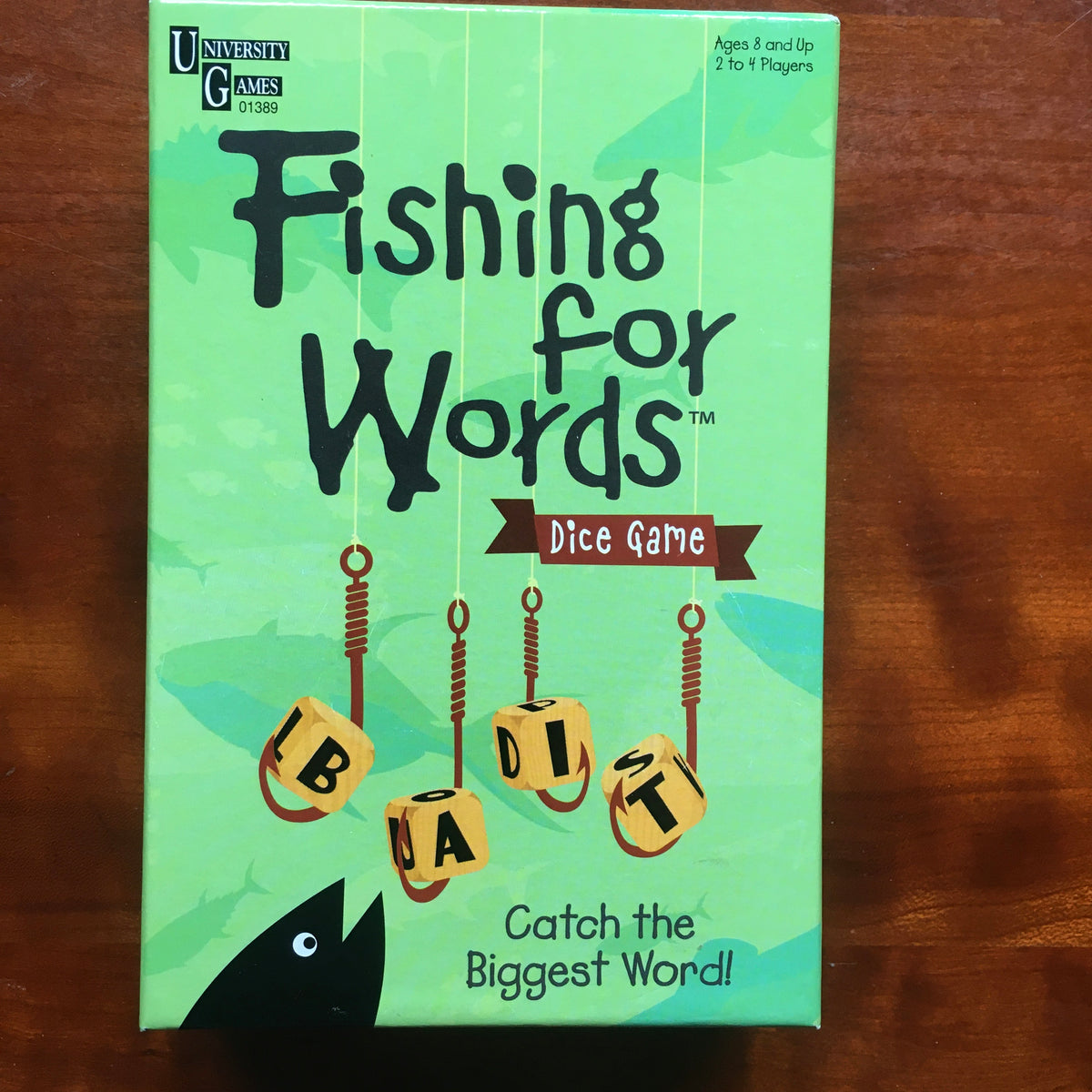 FIshing for Words Dice Game, 8+, 2 to 4