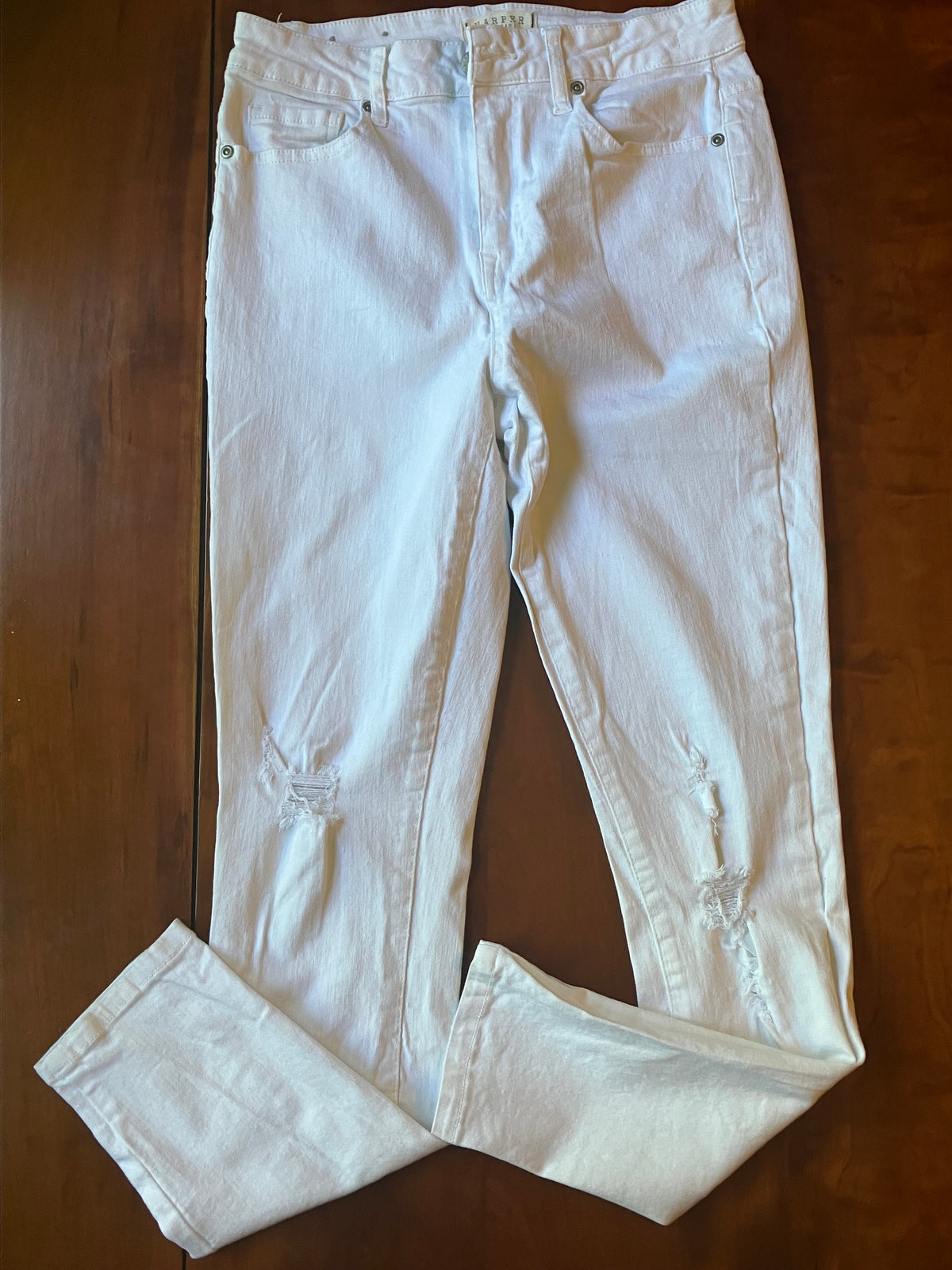 Harper Heritage white ripped jeans - size Women - S (4/6)