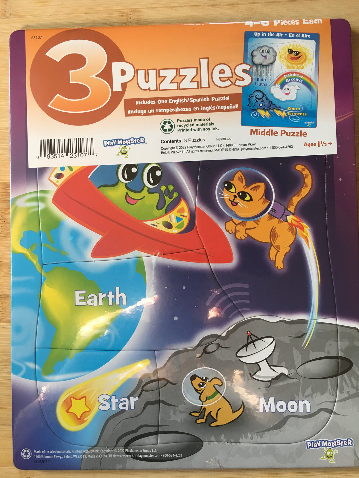 3 unopened, NEW, dinos moon, weather, ages 1+