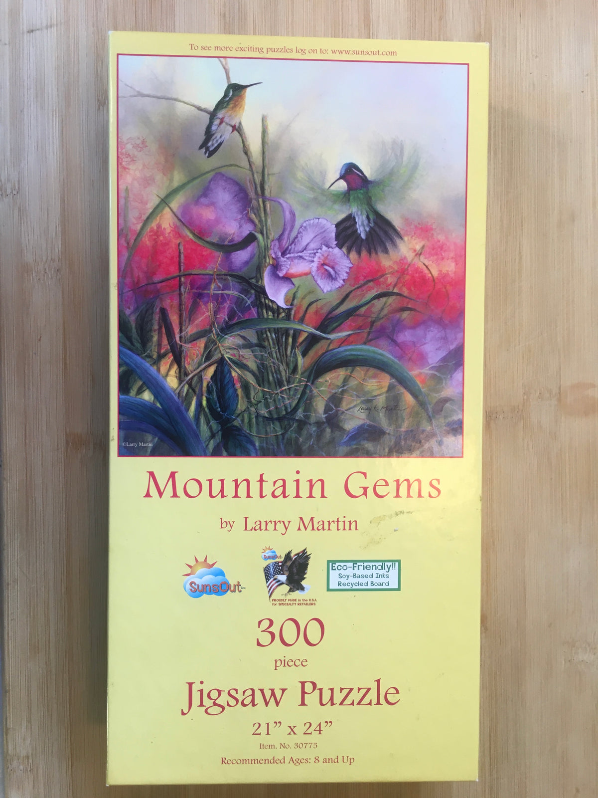 Mountain Gems, 300 Hummingbirds, complete