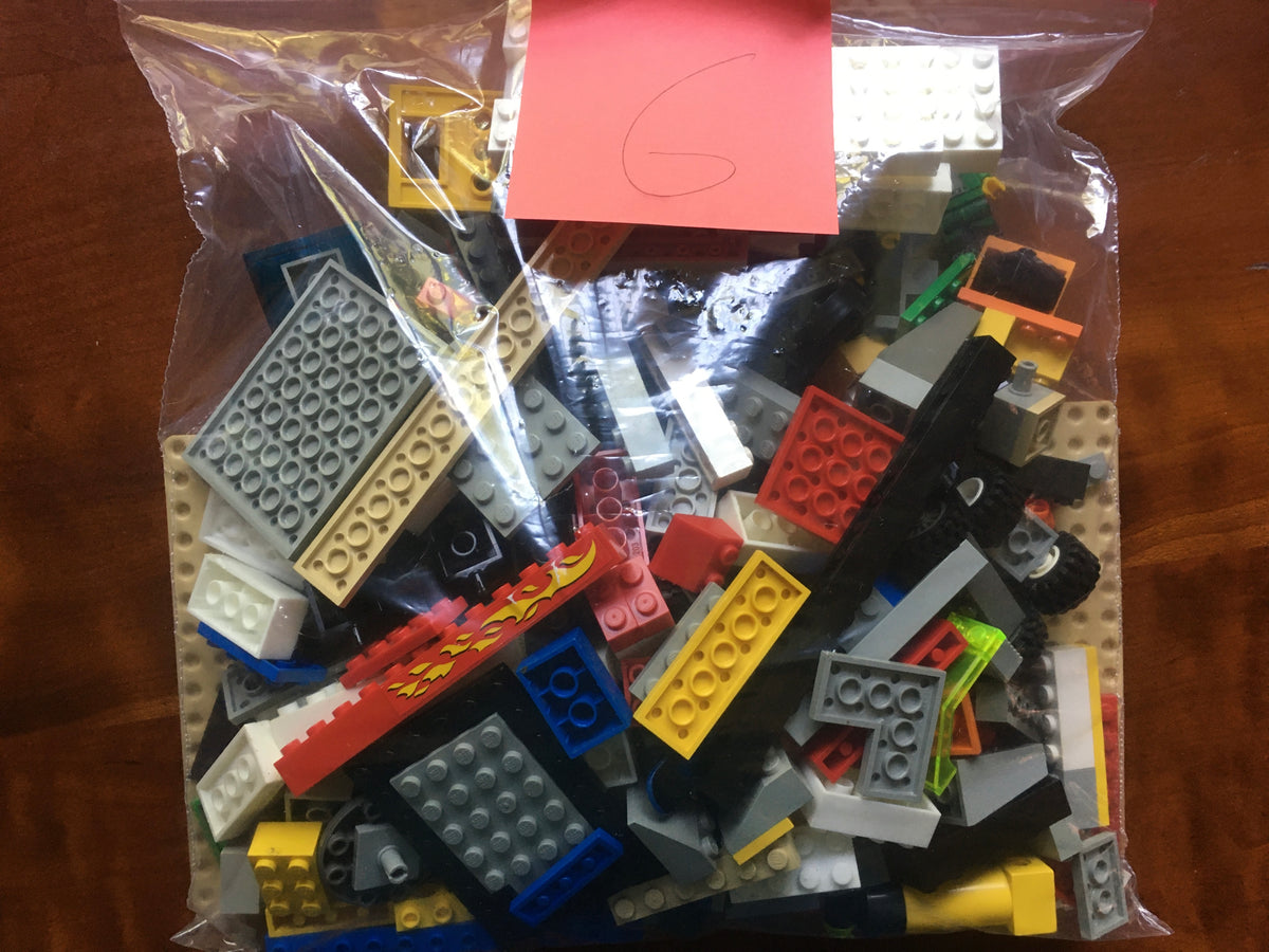 Big bag of small bricks contains minifigure, 6a