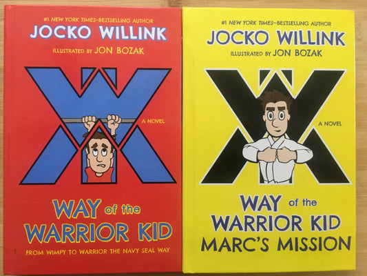 2 Way of the Warrior Kid hardbacks