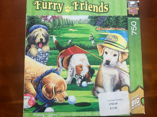 Furry Friends, 750 Putting Puppies