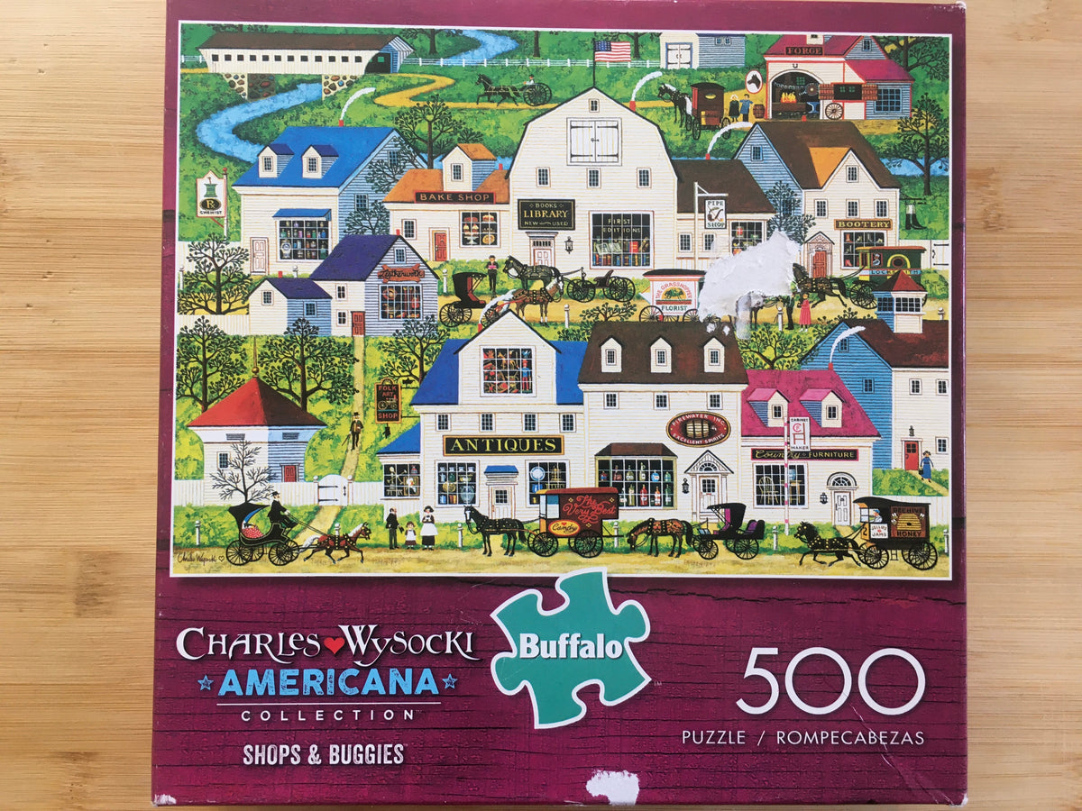 Shops and Buggies, 500 Charles Wysocki