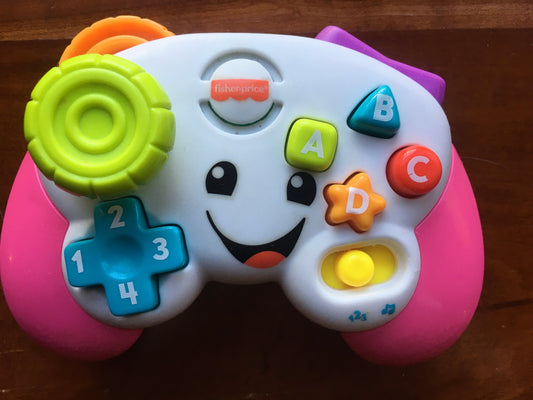 Fisher Price game controller - pink