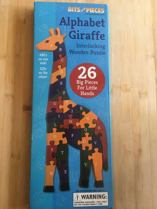 Alphabet Numbers Giraffe, 26