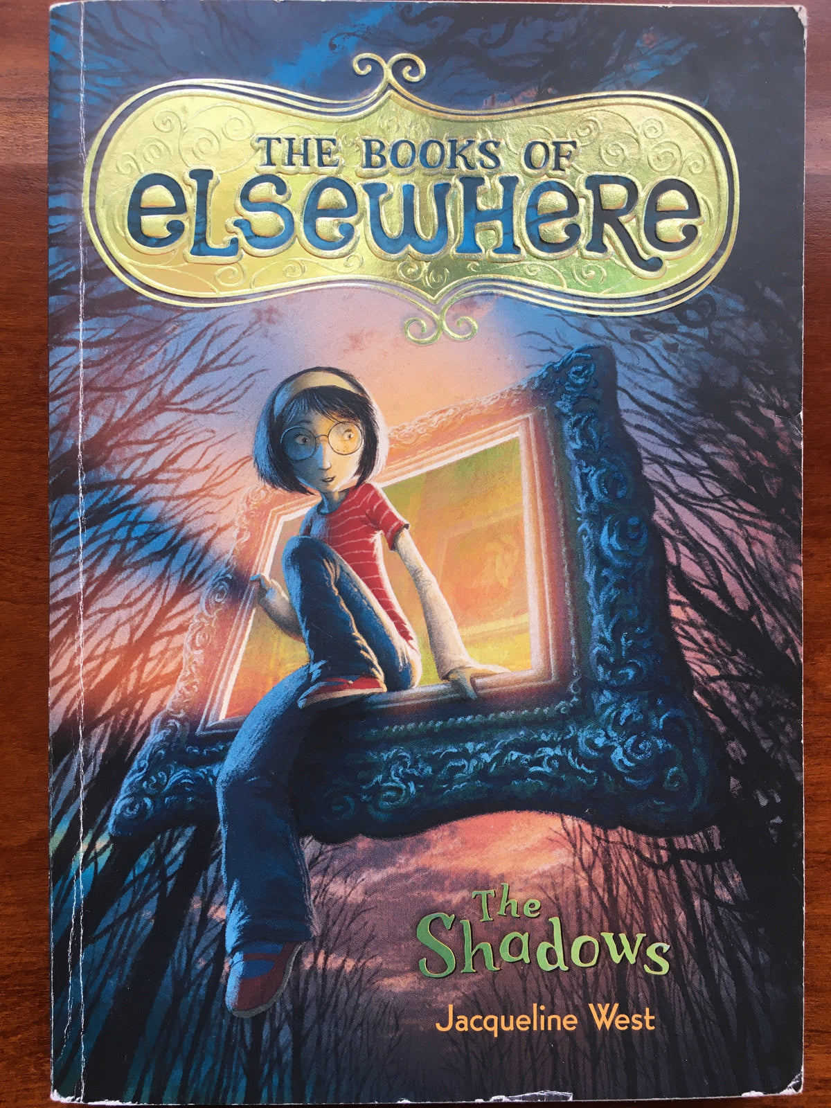 The Book of Elsewhere paperback, Scholastic