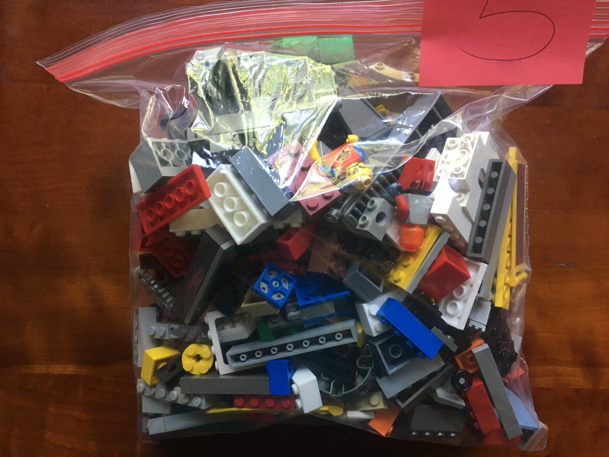 Big bag of small bricks contains minifigure, 5a